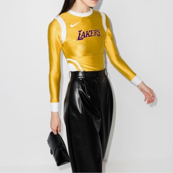 Nike Ambush Lakers Long Sleeve Top Large - Picture 2 of 15